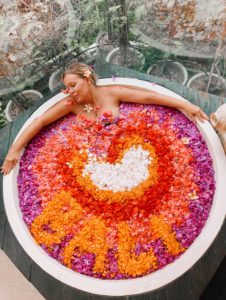 Bali Flower bath
